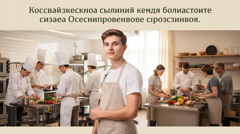 Обучение на повара после школы: колледж или курсы